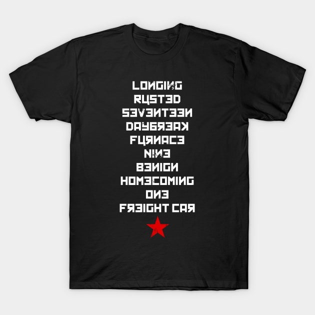 Trigger Words T-Shirt by zerobriant
